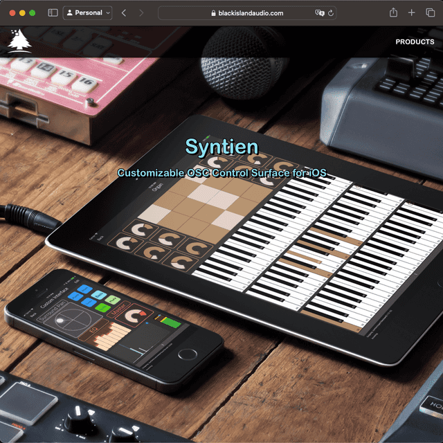 Black Island Audio Website